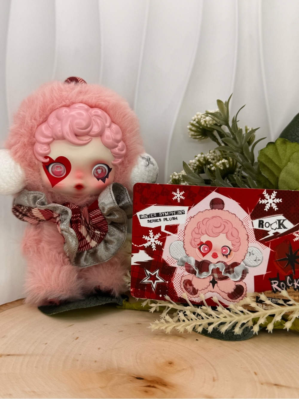 SKULLPANDA PENDANT- Winter Symphony Series Plush
